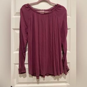 Knox rose long sleeve blouse